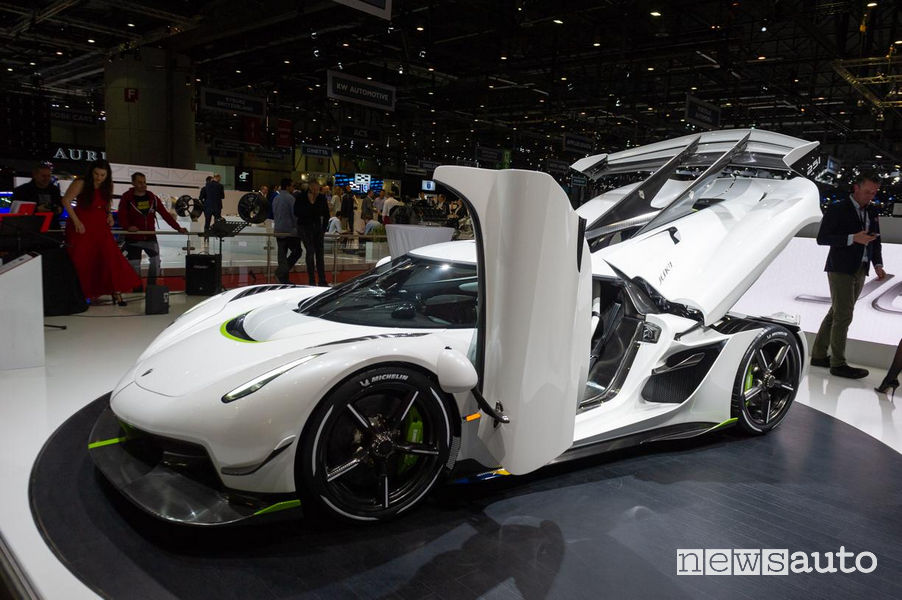 Koenigsegg Jesko supercar Ginevra 2019