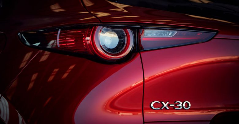 Mazda CX-30, gruppo ottico posteriore