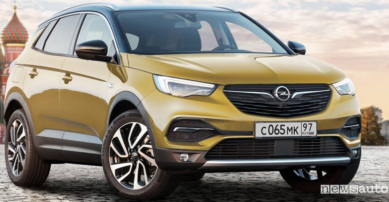 Opel Grandland-X in Russia