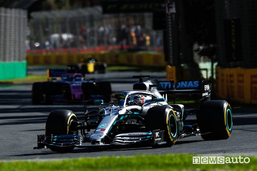 F1 2019 gara Australia Mercedes Lewis Hamilton