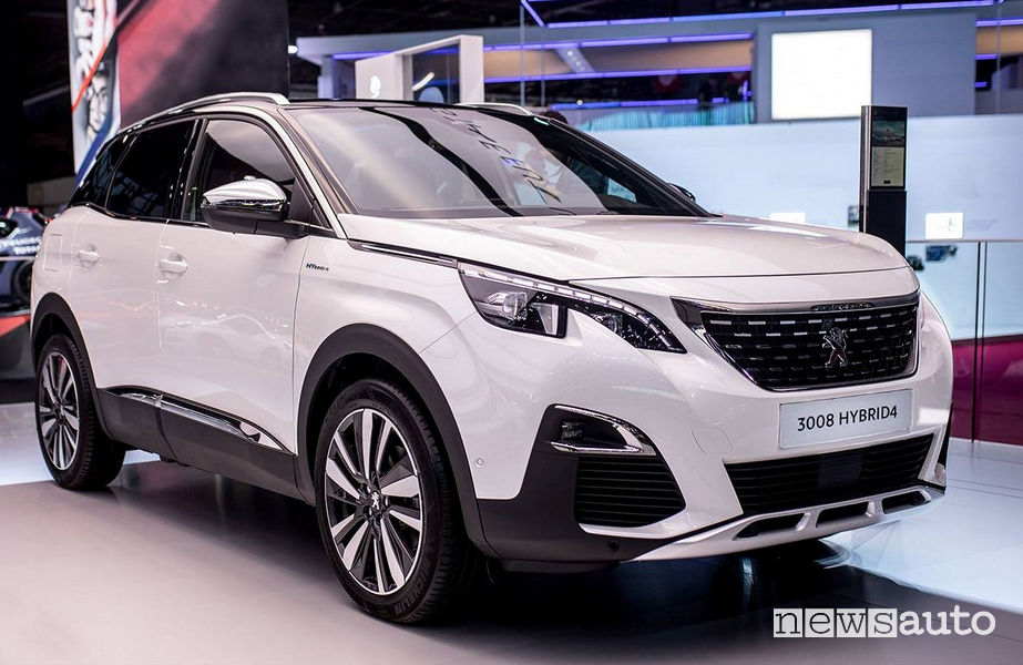 Peugeot 3008 Hybrid4 Ginevra 2019