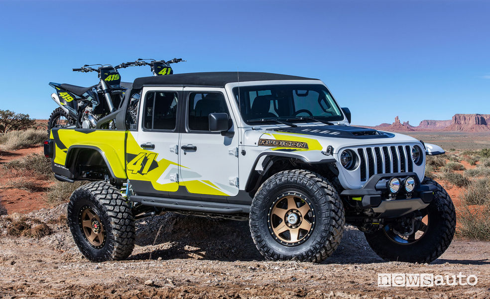 Jeep Flatbill vista di profilo
