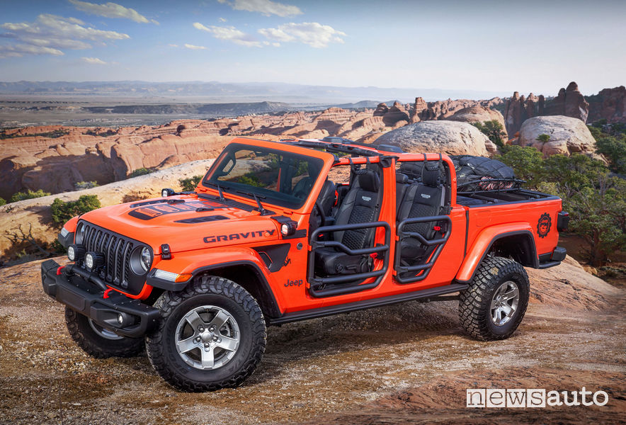 Jeep Gladiator Gravity vista di profilo