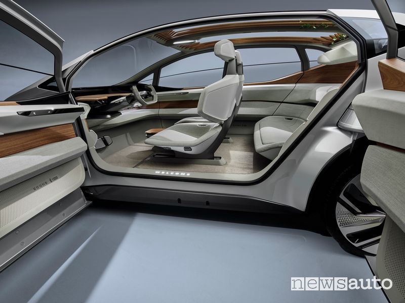 Audi AI:ME apertura delle portiere