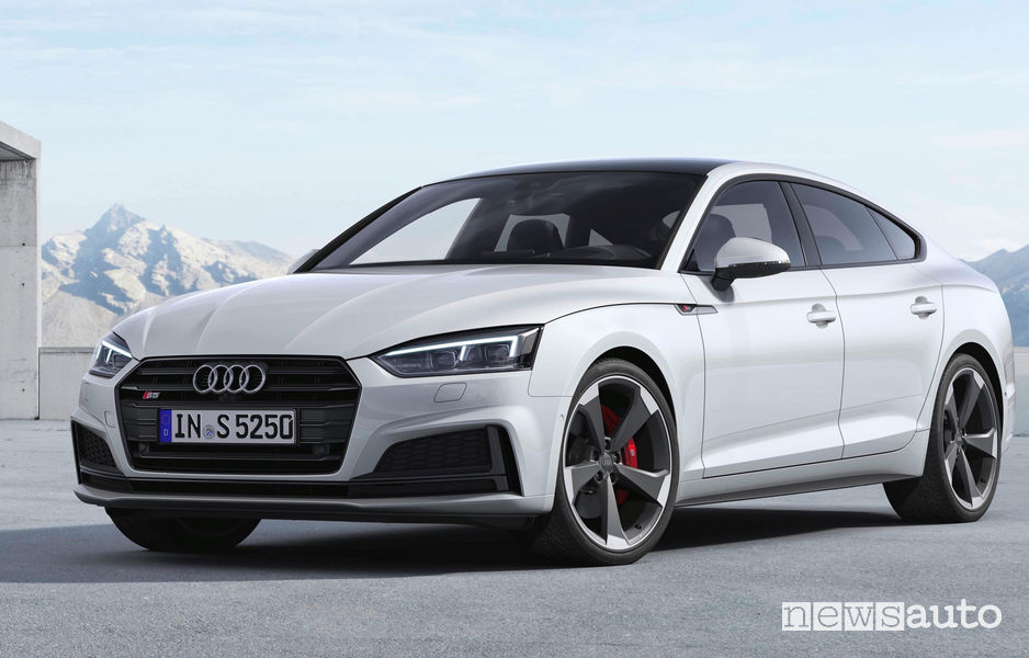 Audi S5 Sportback TDI vista di profilo