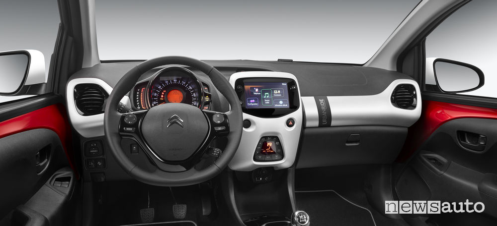 Citroën C1 Urban Ride plancia strumenti