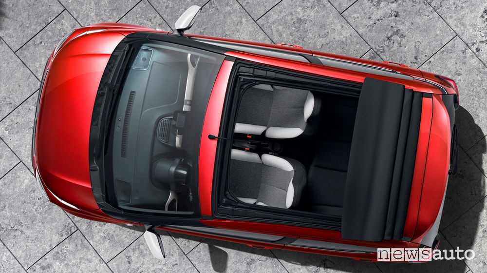 Citroën C1 Urban Ride Airscape vista dall'alto