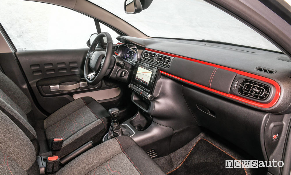 Citroën C3 RaC3 Edition abitacolo