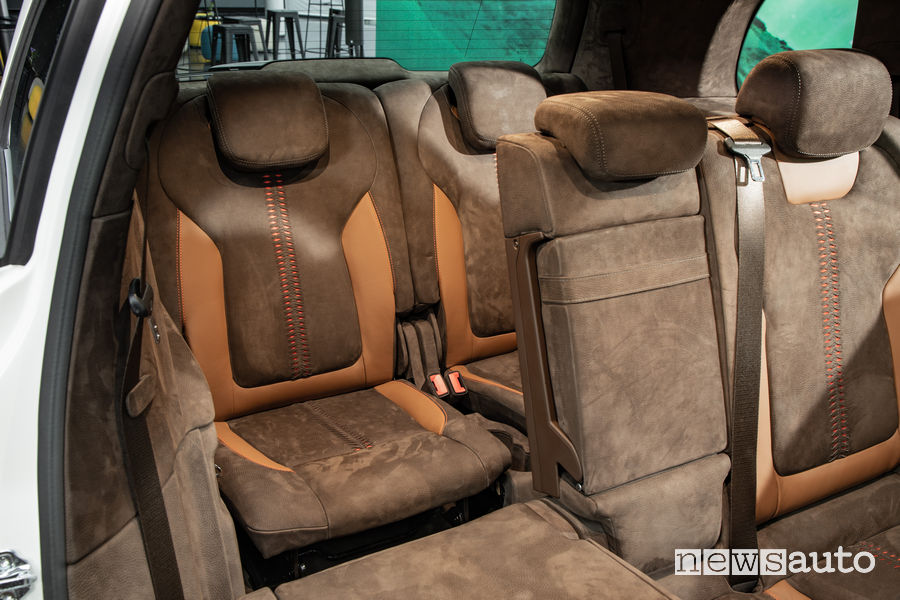 Mercedes-Benz Concept GLB sedili posteriori