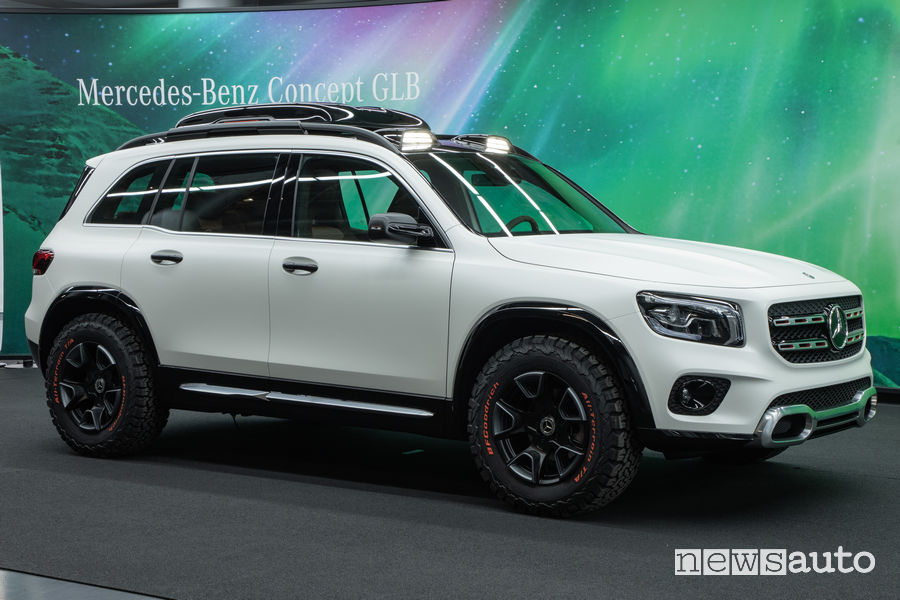 Mercedes-Benz Concept GLB vista laterale