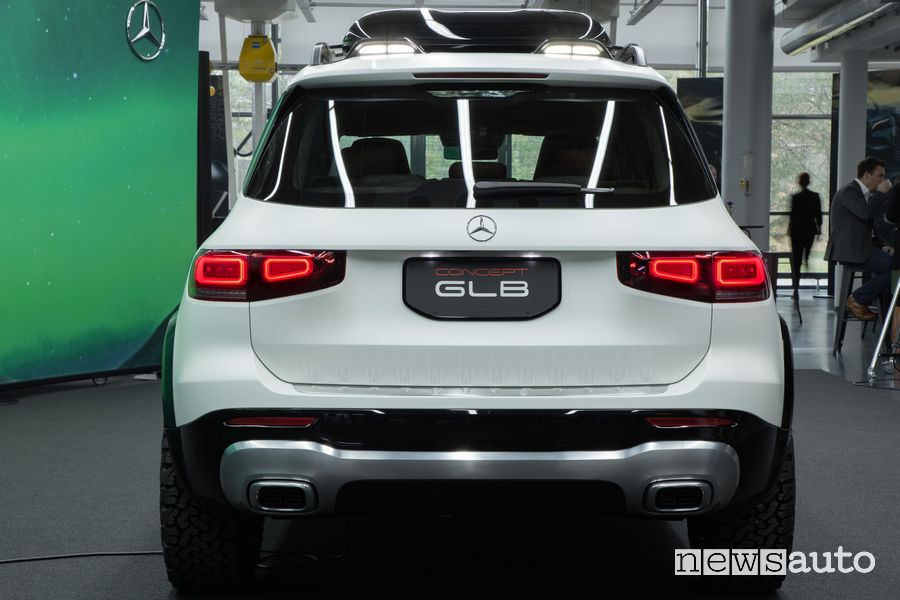 Mercedes-Benz Concept GLB posteriore