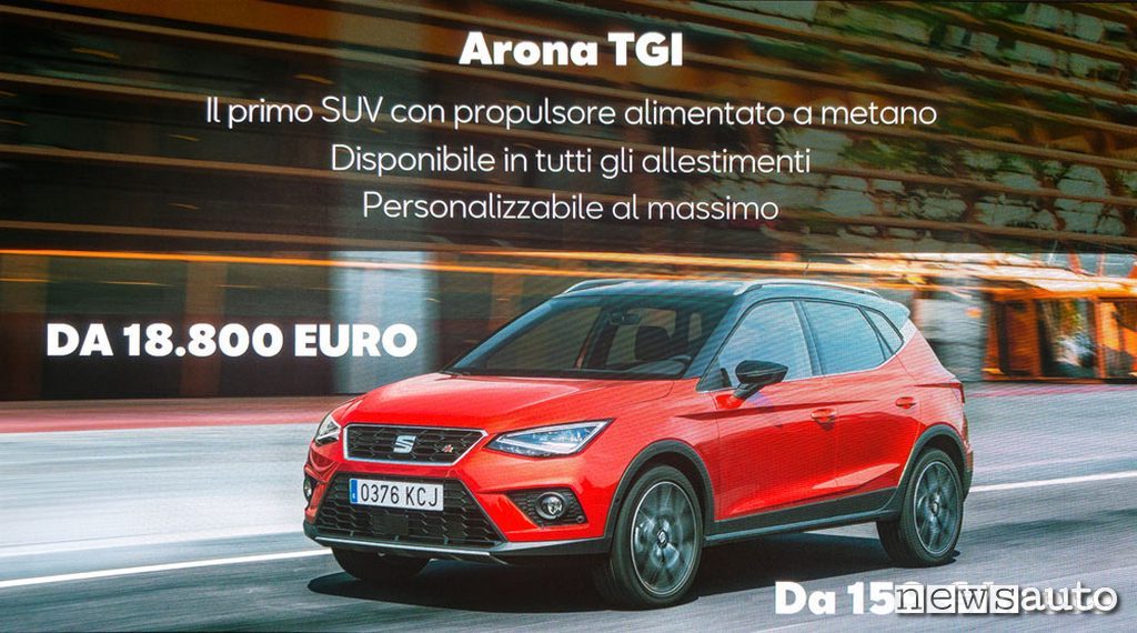Seat Arona TGI prezzo