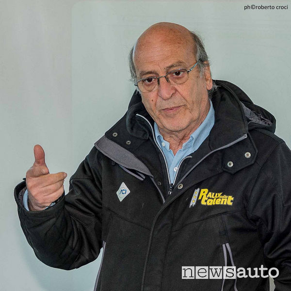 Renzo Magnani di ACI ideatore del Rally Talent sin dal 2014
