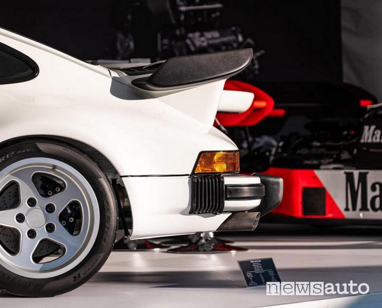 Porsche con motore Formula 1 posteriore