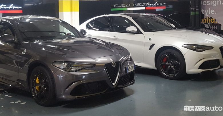 Alfa Romeo Giulia Quadrifoglio nella flotta Hertz