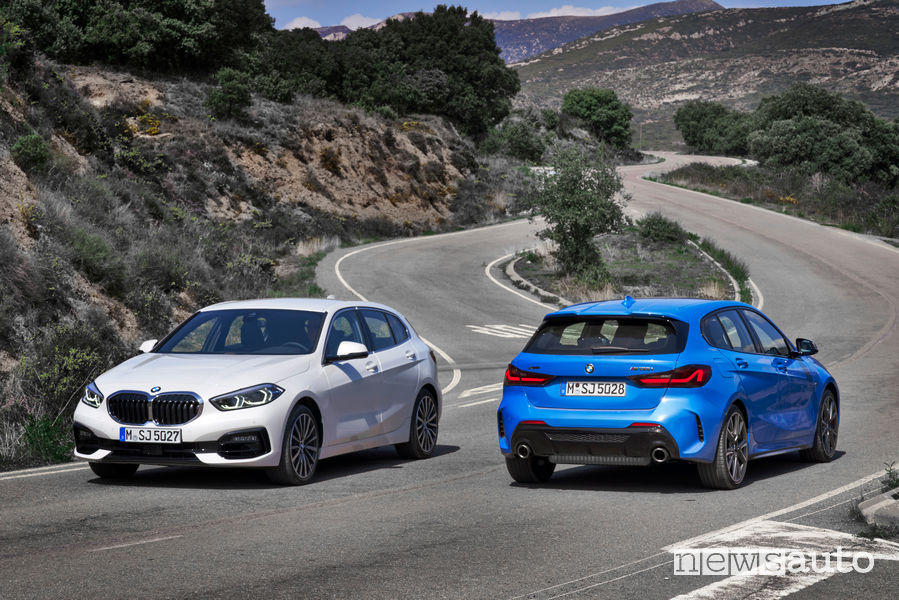 Foto della nuova BMW Serie 1 118i e M135i xDrive
