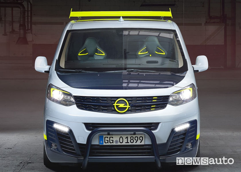 Opel O-Team Zafira Life concept frontale