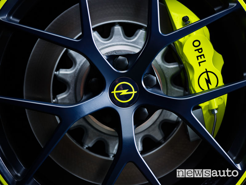 Opel O-Team Zafira Life concept impianto frenante