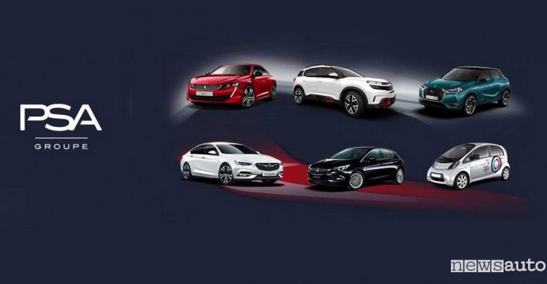 mercato auto aprile 2019 Citroen Peugeot DS Opel