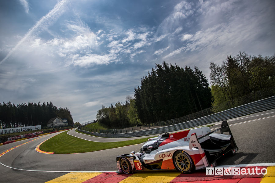 WEC 2019 6 ore Spa-Francorchamps Toyota TS050 Alonso/Nakajima/Buemi