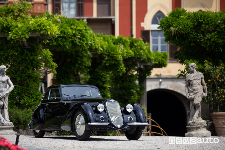 Alfa Romeo 8C 2900B Best of Show al Concorso Villa d'Este 2019