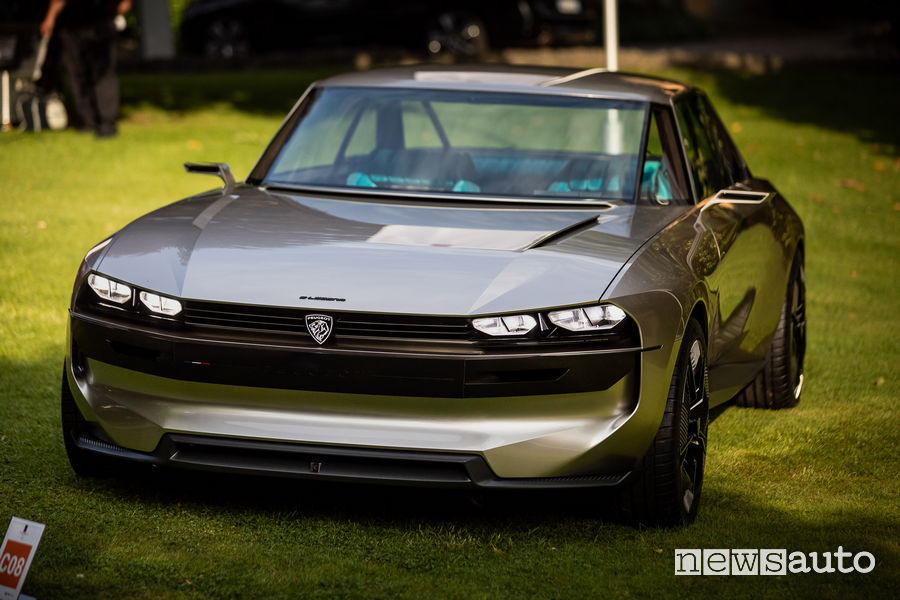 Peugeot e-Legend Concept al Concorso Villa d'Este 2019