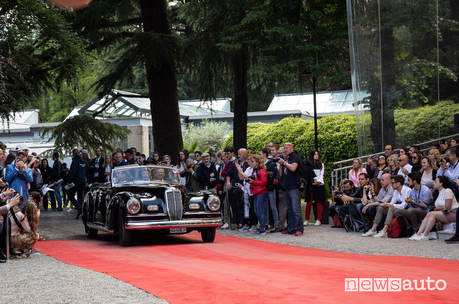 Lancia Astura Cabriolet 1938 al Concorso Villa d'Este 2019