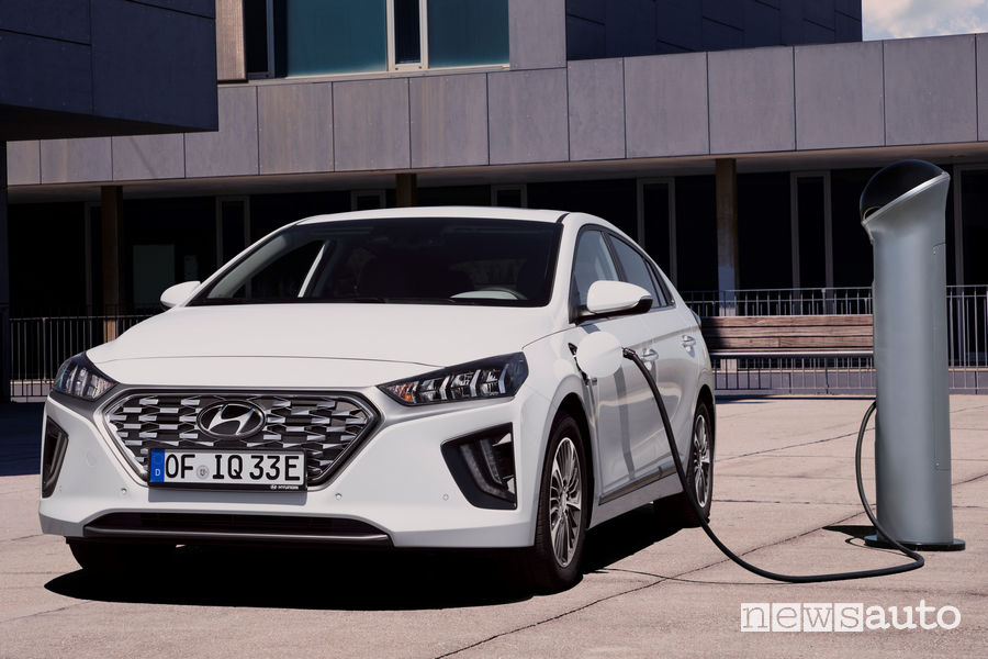 Ricarica Hyundai Ioniq Plug-In Hybrid