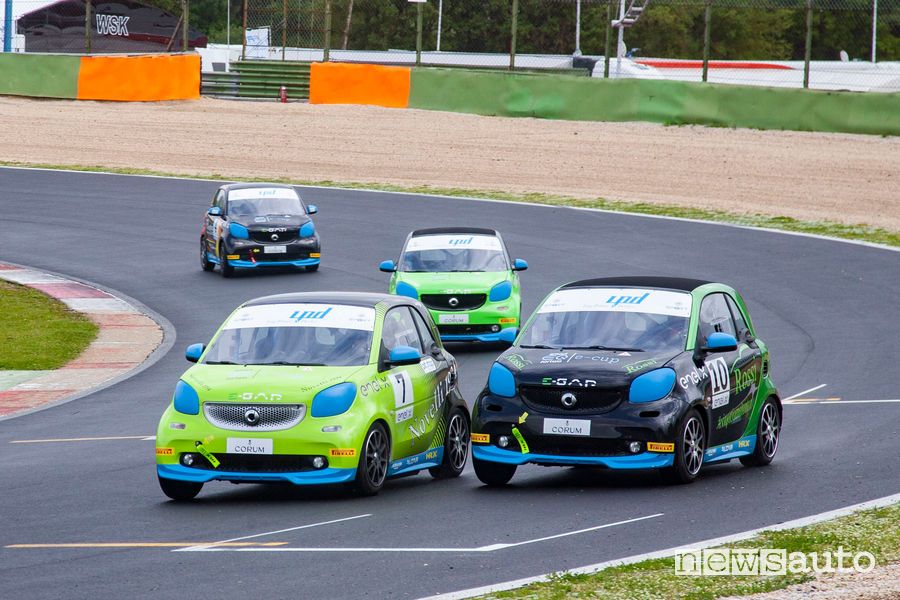 smart EQ fortwo e-cup Vallelunga 2019