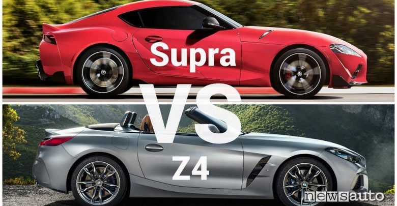 toyota supra bmw z4