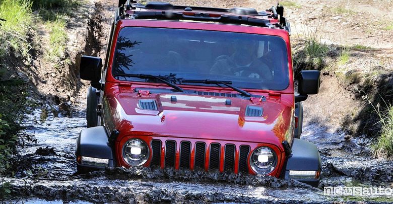 Fuoristrada duri e puri Jeep Wrangler