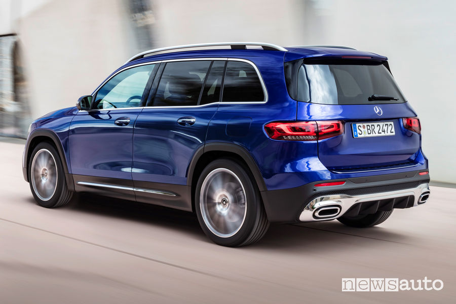 scarico posteriore Mercedes-Benz GLB