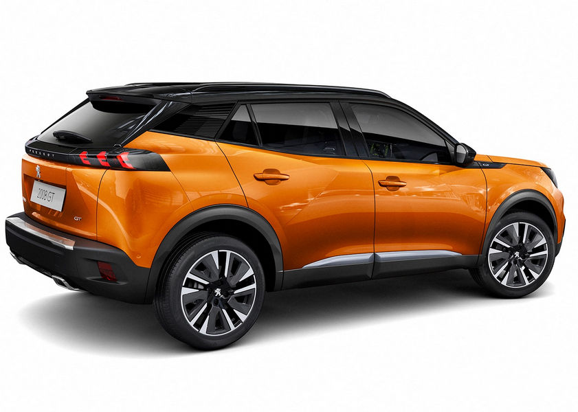 Nuova Peugeot 2008 2020 GT Line vista posteriore
