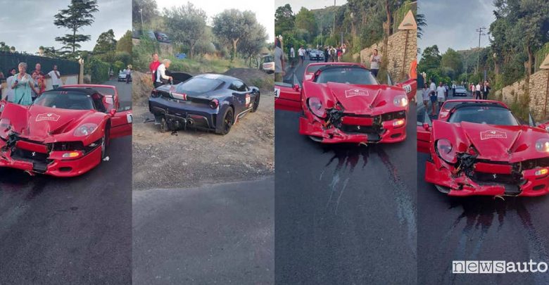 incidente ferrari cavalcade 2019