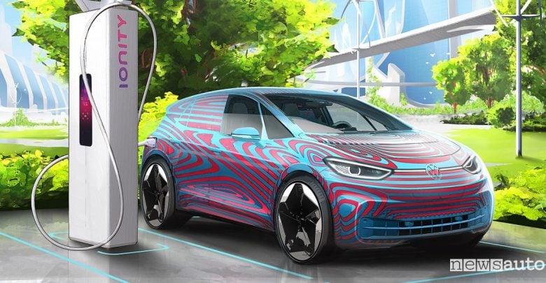 Ricarica auto elettriche Volkswagen ID.3