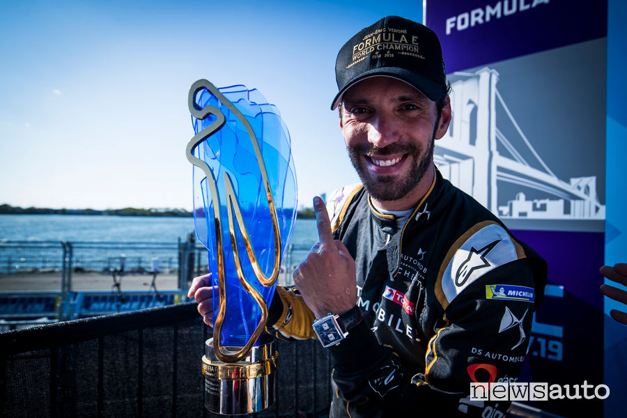 Jean-Eric Vergne Campione del Mondo Formula E 2019