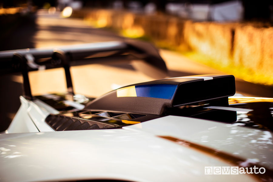 Ford GT Mk II al Goodwood Festival 2019 presa d'aria motore