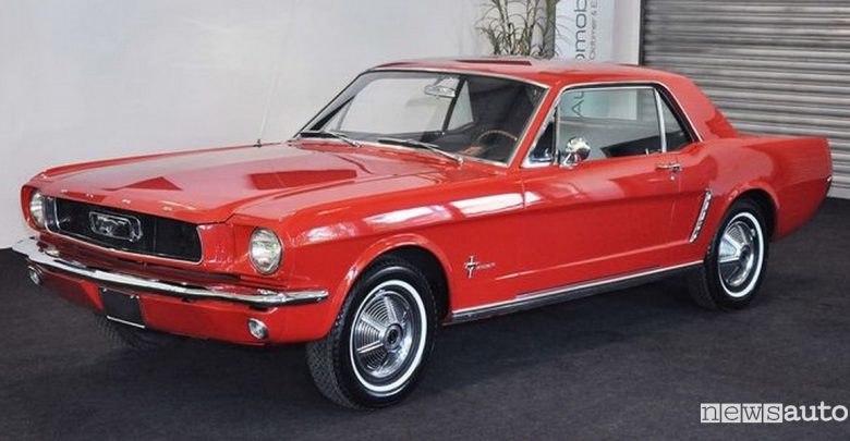 Auto storica all'asta Ford Mustang 1965 Sylvester Stallone