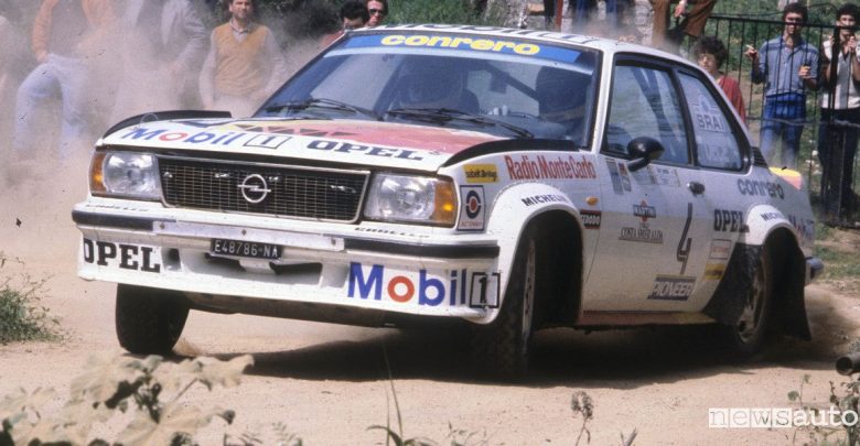 Opel Ascona nei rally 1980