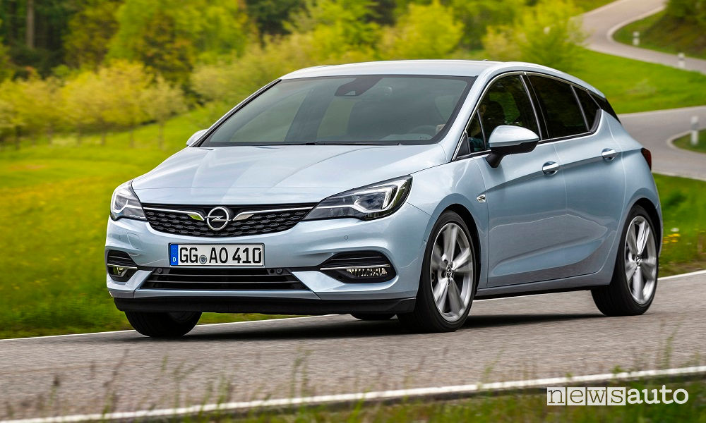 Opel Astra 2020 al Salone di Francoforte 2019