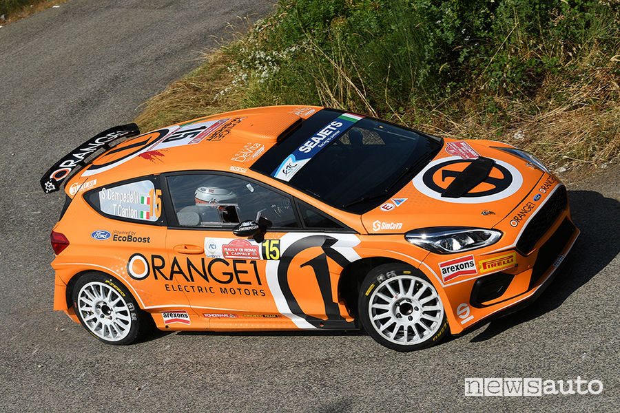 Rally di Roma Capitale 2019 Ford Fiesta R5 Campedelli/Canton