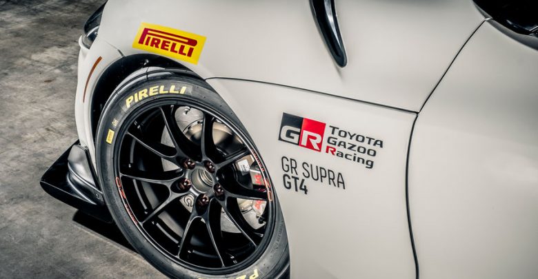 Toyota GR Supra GT4 cerchi da competizione