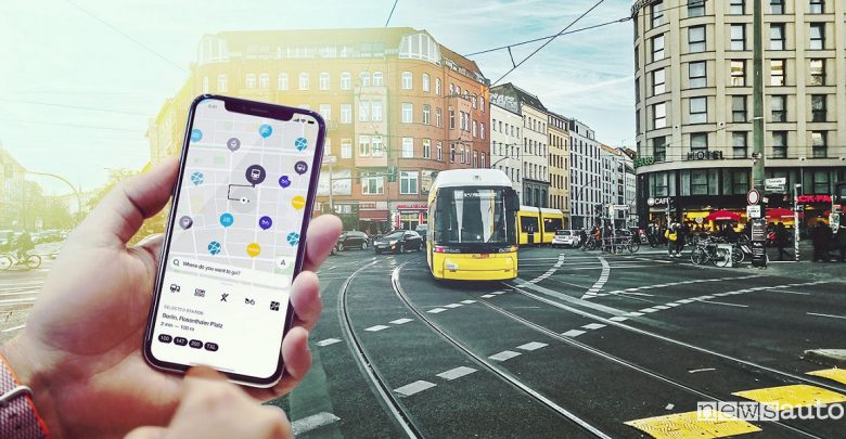 App trasporto pubblico e taxi Moovit Free Now