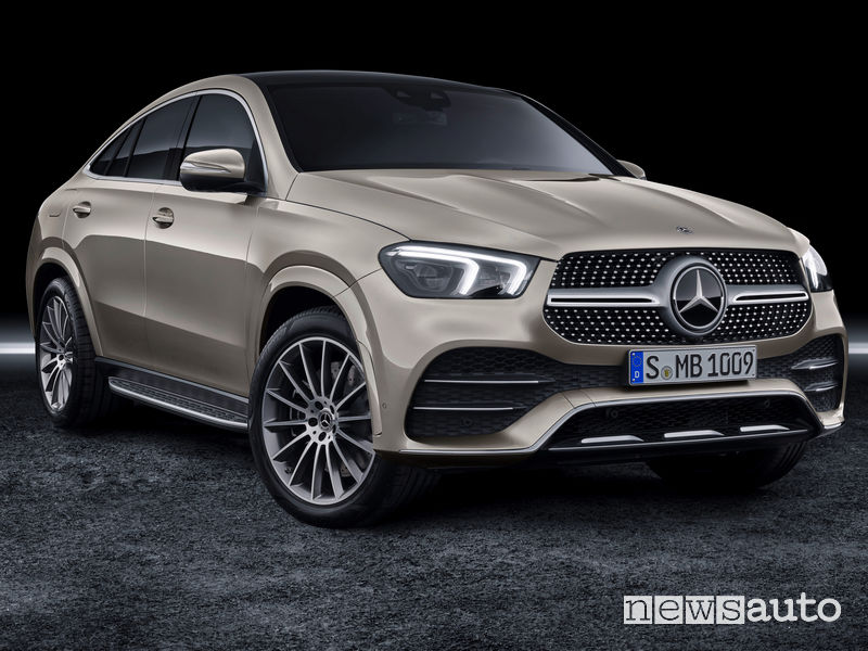 Mercedes-Benz GLE Coupé 2019 vista di profilo
