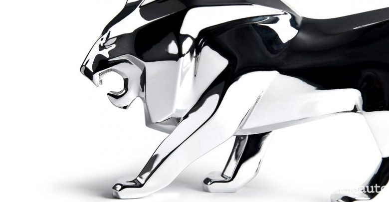 Leone monumentale Peugeot