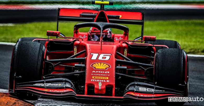 Qualifiche F1 Gp Italia 2019 Ferrari Charles Leclerc