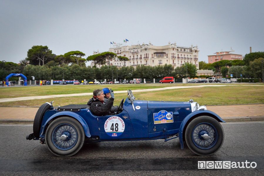Aston Martin Le Mans 1933 al Gp Nuvolari 2019
