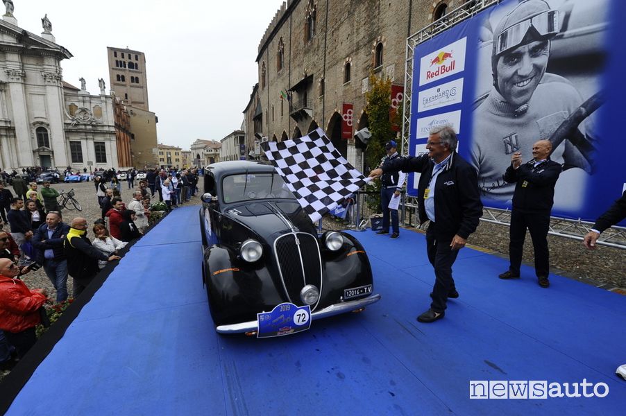 Arrivo e vincitore Gp Nuvolari 2019