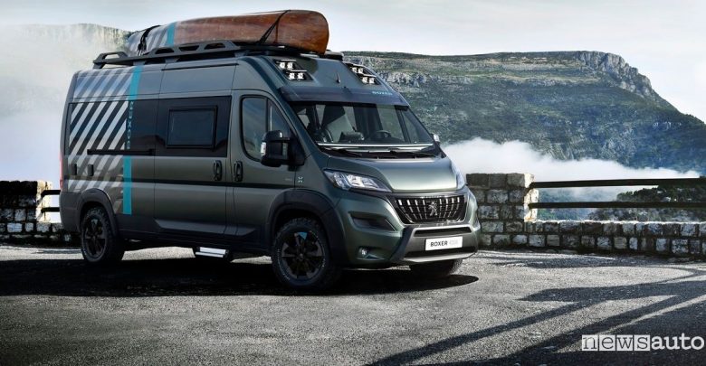 Camper 4x4, anteprima Peugeot Boxer Concept