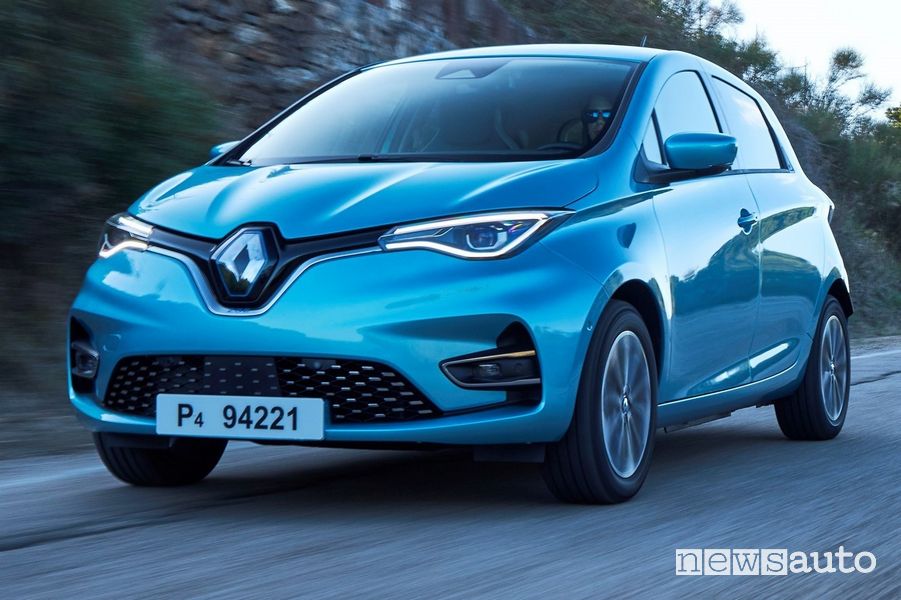 Frontale fari anteriori a LED Renault Zoe 2020
